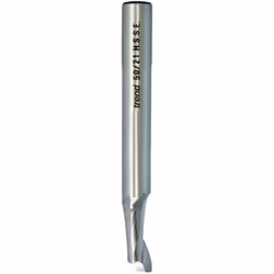 Trend 50/52X8MMHSSE Professional 8mm Shank Single Flute Aluminium Router Cutter Bit-50/52X8NMMHSSSE-Diameter 6mm 14mm & 34mm Overall Cutting Length