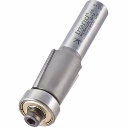 Trend 46/20X1/2TC Professional 1/2" Shank Bearing Guided Trimming Router Cutter Bit Diameter 19mm Cutting Length 25mm Tungste ...
