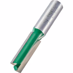 Trend C022AX1/2TC Two Flute Cutter 12.7mm Diameter, Silver, Dia X 38MM Cut