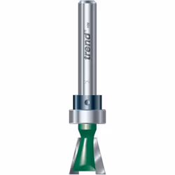 Trend C162AX1/4TC Dovetail 15mm Diameter x 104 Degrees Guided, Silver