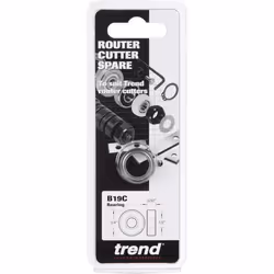 Trend B19C Replacement Bearing-B19C-Outside 3/4" Inside Diameter 1/2" Thickness 5/32"