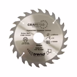 Trend CSB/31524 TCT saw blade 315mm x 24 teeth x 30mm
