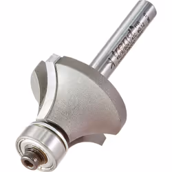 Trend 46/9/50X1/4TC Bearing Guided Round Over Queen Anne, Silver
