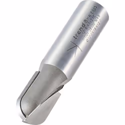 Trend 12/6X1/2TC Professional 1/2" Shank Router Cutter Bit-12/6X1/4TC-Diameter 12.7mm Cutting Length 19mm Radius 6.3mm Tungst ...