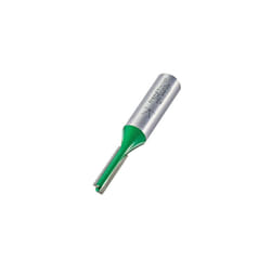 CraftPro Straight Two Flute Router Cutter Bit, 1/2 Inch Shank, 6.3mm Cut Diameter & 25.4mm Cut Length, Tungsten Carbide Tipped, C008X1/2TC