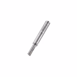 Professional Straight Two Flute Router Cutter Bit, 1/4 Inch Shank, 4mm Cut Diameter, Tungsten Carbide Tipped, 3/07X1/4TC