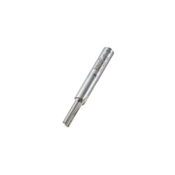 Professional Straight Two Flute Router Cutter Bit, 1/4 Inch Shank, 4mm Cut Diameter, Tungsten Carbide Tipped, 3/07X1/4TC