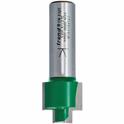 Trend C231X1/4TC Craft Pro 1/4" Shank Stepped Rebater Router Cutter Bit-C231X1/4TC X 9.5mm Diameter 2 13mm Cutting Length 2 6mm, Silver