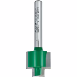 Trend C231X1/4TC Craft Pro 1/4" Shank Stepped Rebater Router Cutter Bit-C231X1/4TC X 9.5mm Diameter 2 13mm Cutting Length 2 6mm, Silver