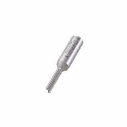 Professional Straight Two Flute Router Cutter, 1/2 Inch Shank, 6mm Cut Diameter, Tungsten Carbide Tipped, 3/24X1/2TC