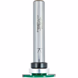 Trend C212AX1/4TC Craft Pro 1/4" Shank Mounted Weatherseal Bearing Guided Recessing Router Cutter Bit-C212AX1/4TC X Diameter 34mm Cutting Length 2.8mm