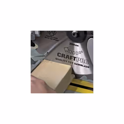 CraftPro TCT Aluminium & Plastic Worktop Sawblade, 216mm Diameter, 30mm Bore, 80 Teeth, 2.8mm Kerf, -6 Hook, CSB/AP21680