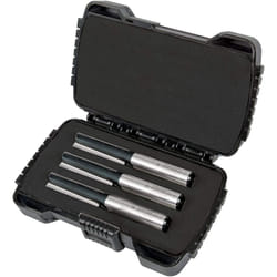 Trend KFP/1 Kitchen Fitters Pack - 3 X 50mm x 12.7mm worktop cutters, Black