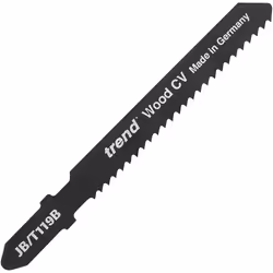 Trend JB/T119B Professional Jigsaw Blade - For plastics and acrylics, pack of 5, 4.0 mm*185.0 mm*80.0 mm