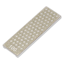 FastTrack Taper Roughing Stone, 100 Grit, 2.5 Degree Taper, Monocrystalline Diamond, FTS/TS/R, Grey