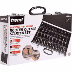 Trend SET/SS50X1/4TC Starter Cutter Set 50Pcs - Additional view 8