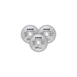 Trend CSB/PT165/3PK 165mm Saw Blade Triple Pack