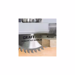 Trend CSB/165/3PK/C Craft Pro Triple Pack Medium/Fine Finish TCT Blades Ideal for DC390, DWE007, DCS391, DC391N Circular Saws, Tungsten Carbide - Additional view 5