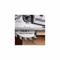 Trend CSB/190/3PK Craft Pro Triple Pack of TCT Circular Saw Blades, 190mm x 24, 40 and 60 Teeth x 30 Bore, Tungsten Carbide Tipped - Additional view 4