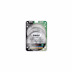 Trend CSB/190/3PK Craft Pro Triple Pack of TCT Circular Saw Blades, 190mm x 24, 40 and 60 Teeth x 30 Bore, Tungsten Carbide Tipped - Additional view 6