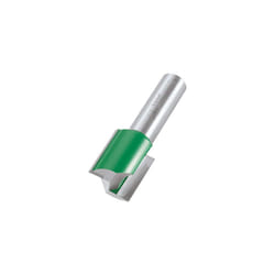 CraftPro Straight Two Flute Router Cutter Bit, 1/2 Inch Shank, 22mm Cut Diameter & 25mm Cut Length, Tungsten Carbide Tipped, C031CX1/2TC