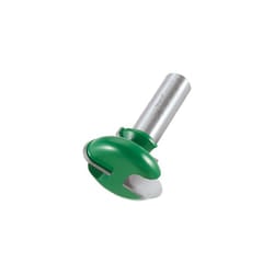CraftPro Drawer Pull Router Cutter Bit, 1/2 Inch Shank, 38mm Cut Diameter & 6.3mm Cut Radius, Tungsten Carbide Tipped, C281X1/2TC