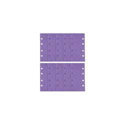 Zirconium 1/3 Sheet 93 x 185mm 60 Grit Sanding Sheets, AB/THD/60Z, Pack of 10