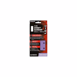 Zirconium 1/3 Sheet 93 x 185mm 60 Grit Sanding Sheets, AB/THD/60Z, Pack of 10