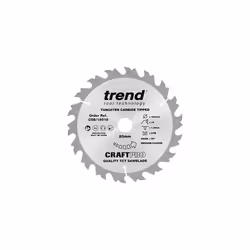 CraftPro TCT Saw Blade for Festool HKC55 & HK55 Circular Saws, 160mm x 18 Teeth x 20mm Bore, Tungsten Carbide Tipped, CSB/160 ...