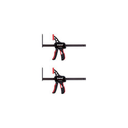 1-Pair of Universal Quick-Release Rail Clamps for Bench Mounted Pocket Hole Jigs & Saw Tracks, PH/CLAMP/QR
