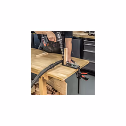 1-Pair of Universal Quick-Release Rail Clamps for Bench Mounted Pocket Hole Jigs & Saw Tracks, PH/CLAMP/QR