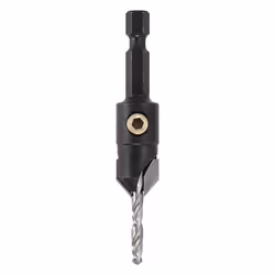 Trend Snappy SNAP/CS/12TC Tungsten Carbide Tipped 12.7mm (1/2") Diameter Countersink With Adjustable 3.5mm Pilot Drill