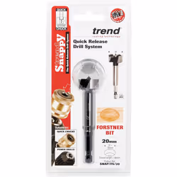 Trend SNAP/FS/20 Snappy Forstner Bit - 20mm diameter, Silver
