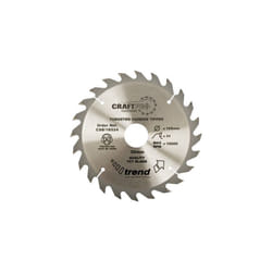 CSB/18024 TCT CraftPro General Purpose Sawbladesfor a Medium/Coarse Finish in Woods & Wood Based Materials 180mm x 24T x 30mm
