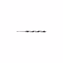 Snappy 13mm Diameter Auger Bit for Deep Hole Drilling, 155mm Length, Carbon Steel, Single Flute Spiral, Quick Release Drill S ...