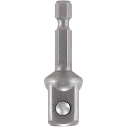 Trend SNAP/SDA/3 1/2" Square Drive Adaptor for Use with 1/2in Mechanics Sockets, Silver