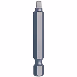 Trend SNAP/SQ/1 4 Pack of No 1 (3/32in) Robertson Square Drive Screwdriver Bits. 50mm Long Allows Direct fit to Quick Chucks, ...