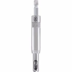 Trend SNAP/DBG/12 Drill Bit Guide for Perfectly Centred Pilot Holes Inno12 Screw Countersunk Fittings, Silver