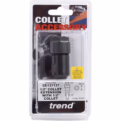 Trend Collet Extension 1/2 Inch Shank To 1/2 Inch Collet