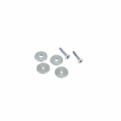 Hinge Jig 3mm Stop Kit, Silver, Compatible with Architectural Designs, Includes Fixing Screws, HJ/1