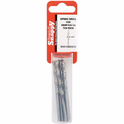 Trend SNAP/DB964/10 Snappy Replacement Drills - 10 pack 9/64in Diameter, Silver, 25.0 mm*182.0 mm*36.0 mm