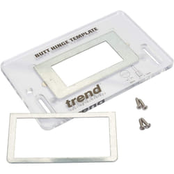 Trend Temp/BH/A Template Butt Hinge 75/100MM, White