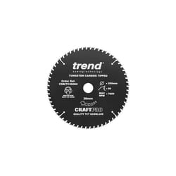 CraftPro PTFE Coated TCT Circular Saw Blade, 250mm x 60 Teeth x 30mm Bore, Tungsten Carbide Tipped, CSB/TC25060