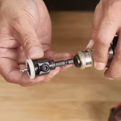 Trend Snappy TC No. 12 Drill Countersink with Non-Marring Depth Stop, Quick Release System, Tungsten Carbide, SNAP/CSDS/12TC
