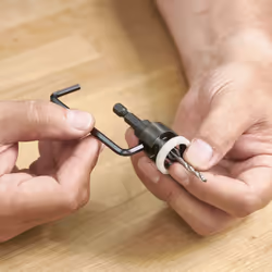 Trend Snappy TC No. 12 Drill Countersink with Non-Marring Depth Stop, Quick Release System, Tungsten Carbide, SNAP/CSDS/12TC