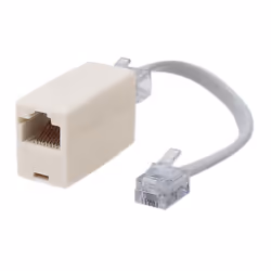 KAUDEN - RJ11 Plug to RJ45 Socket Line Adaptor
