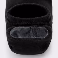 Gu By Uniqlo Very Short Socks 3p  With Anti Slip - 09 BLACK/ONE SIZE