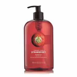 The Body Shop Strawberry Shower Gel Jumbo  25.3 Fluid Ounces (Packaging May Vary)
