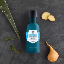 The Body Shop Maca Root & Aloe Post-Shave Water-Gel for Men - Calms & Soothes - Vegan - 5.4 oz
