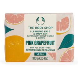 The body shop cleansing face & body bar - pink grapefruit